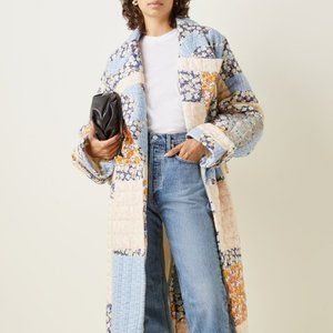 Sea Sydney Quilted Cotton Coat Size L NWT